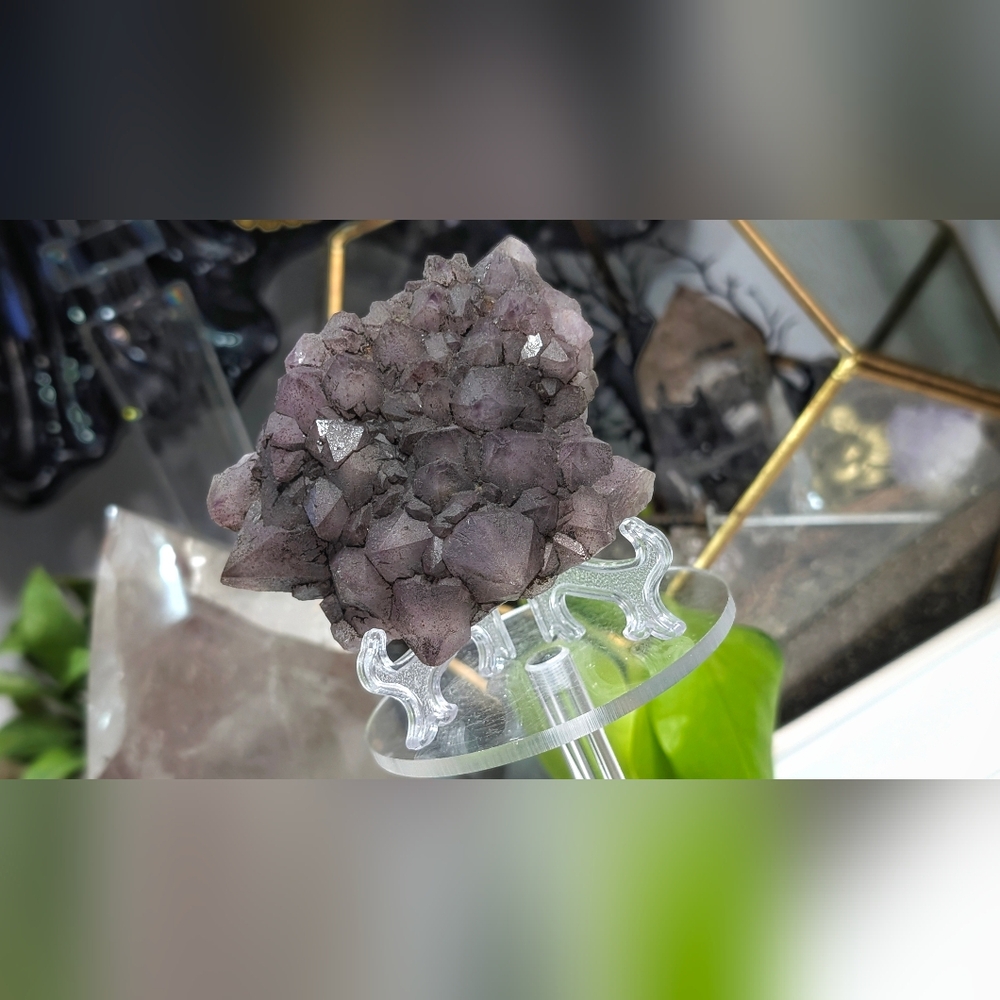 Thunder Bay Smokey Amethyst Crystal Cluster